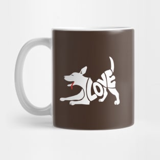 I Love My Dog Mug